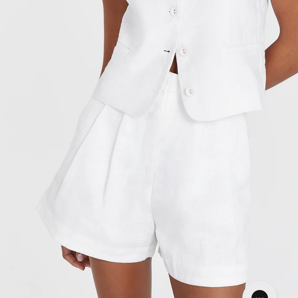 DISSH Tailored Linen Shorts (AUS 6/US 2)